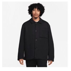 Nike Men's Black fleece Shacket